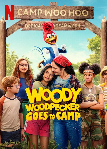 Плакат «Вуди Дятел едет в лагерь»