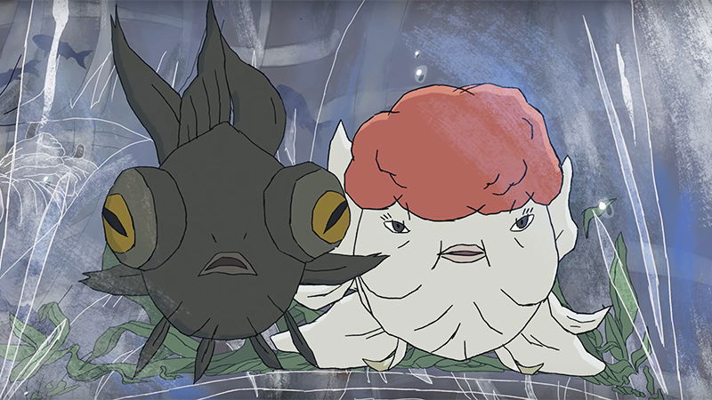 Муссонный синий плакат