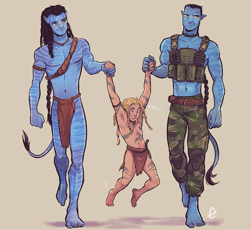 Джейк Салли, Паук и Куоритч: иллюстрации