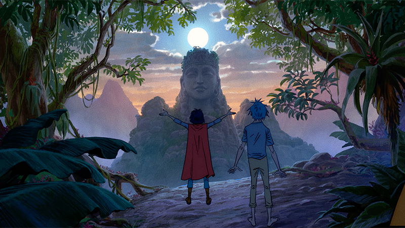 Короткометражный фильм «Гора», «Лунная пещера» и «Печальный бог»