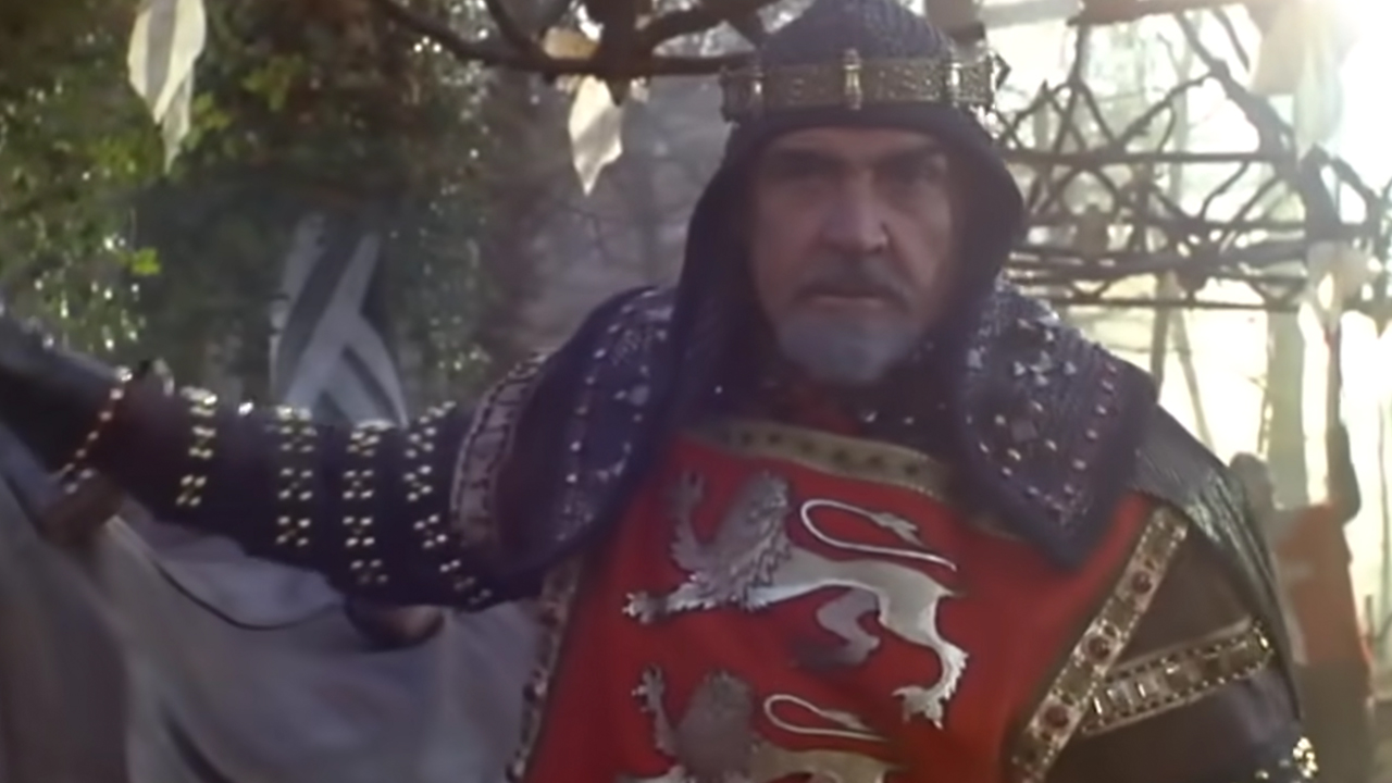 Sean Connery dans Robin des Bois : Prince des Voleurs