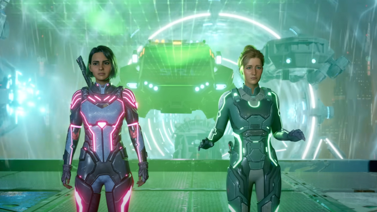 A screenshot from Split Fiction