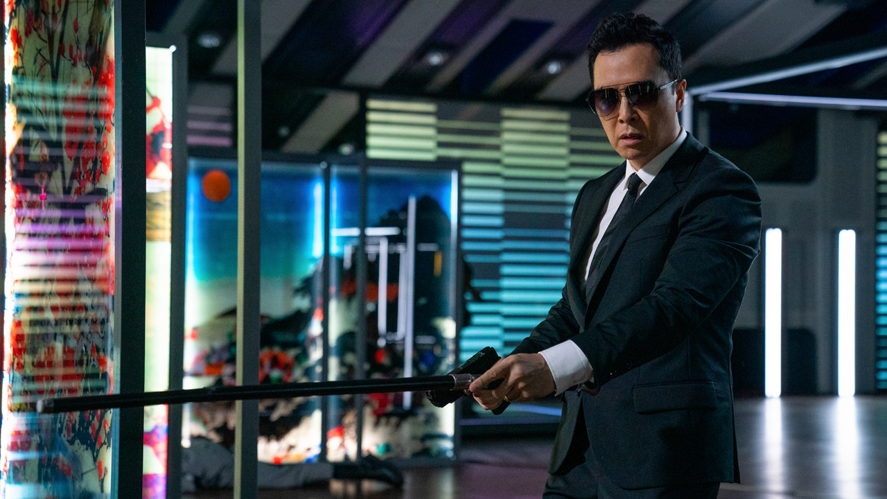 Donnie Yen as Caine in John Wick: Chapter 4