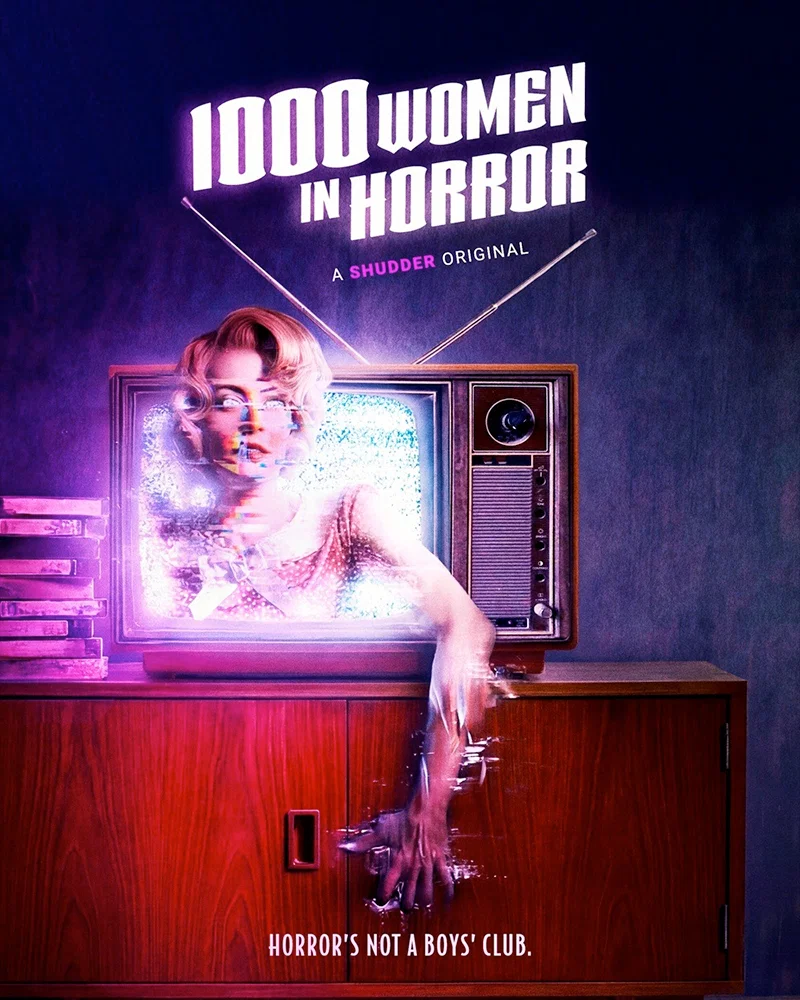 1000 Frauen im Horror-Poster