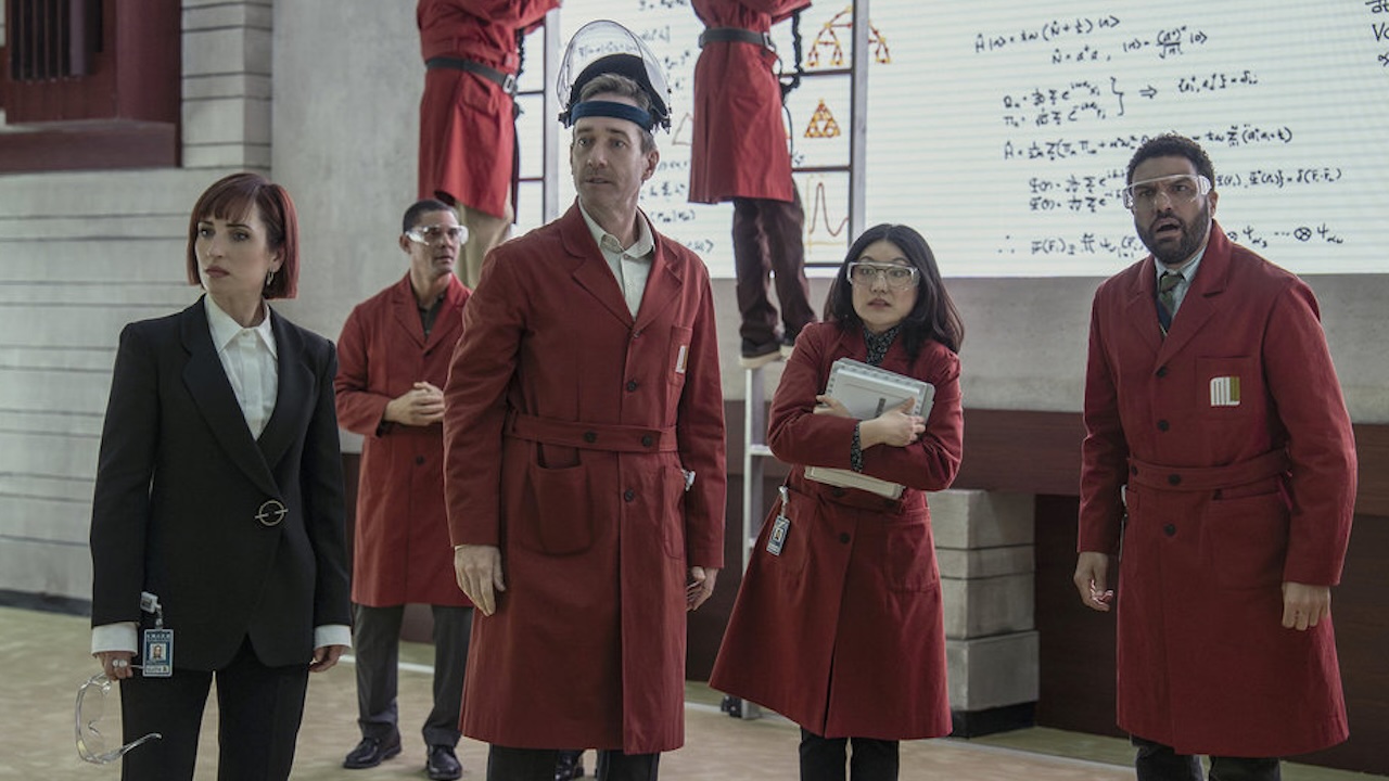 Des scientifiques réunis dans The Miniature Wife