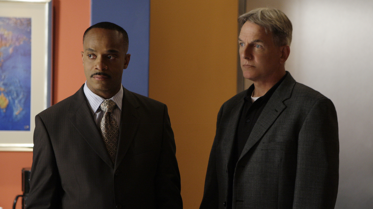Rocky Carroll et Mark Harmon dans NCIS