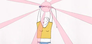 Kurzfilm „Magische Liebkosungen“.