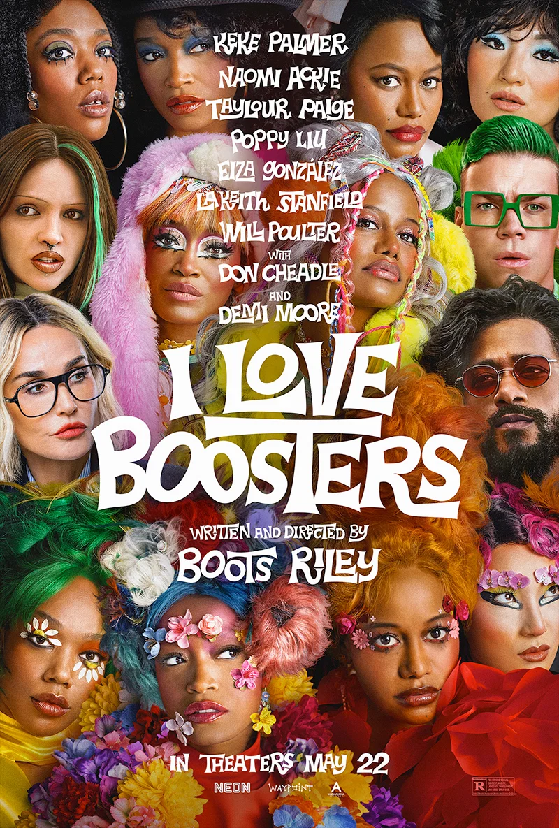 Ich liebe Booster-Poster