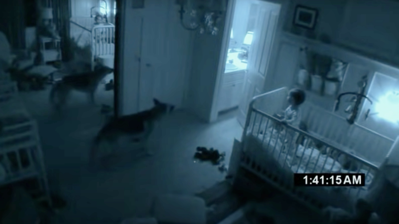 Dog and baby from Paranormal Activity 2