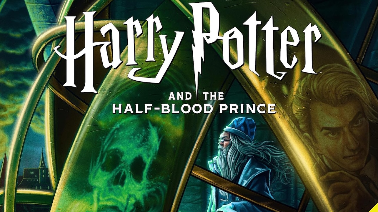 Couverture recadrée du livre audio complet de Harry Potter et le Prince de sang-mêlé