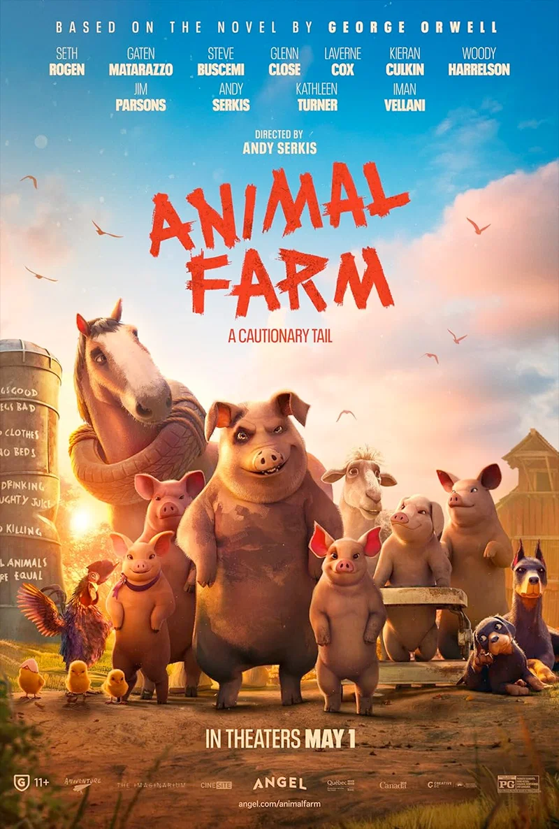 Ferme des animaux Andy Serkis Poster