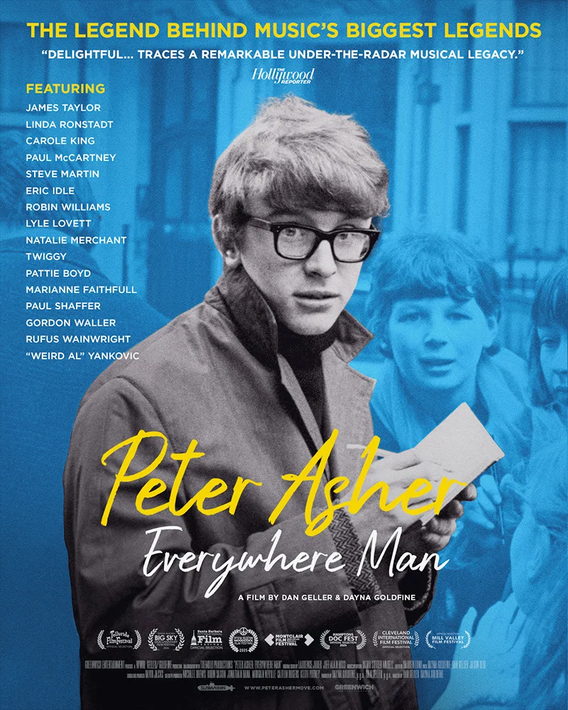 Peter Asher: Homme partout Poster