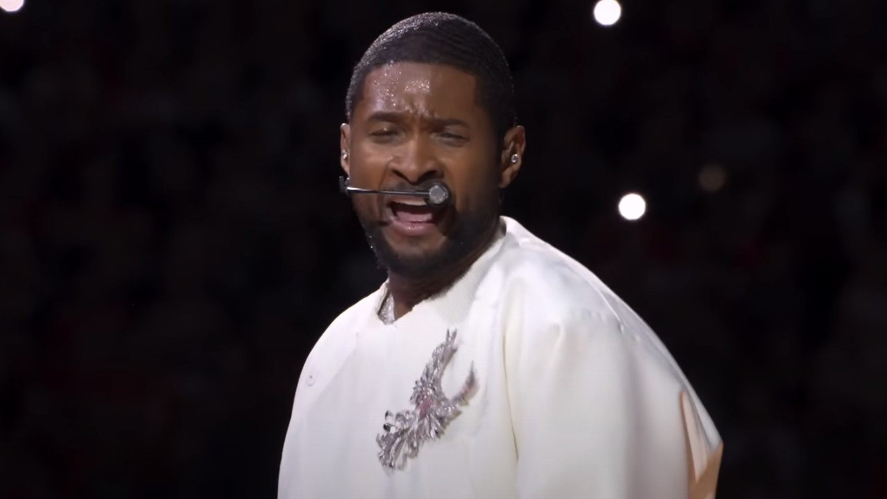 Usher tritt beim Super Bowl LVII auf