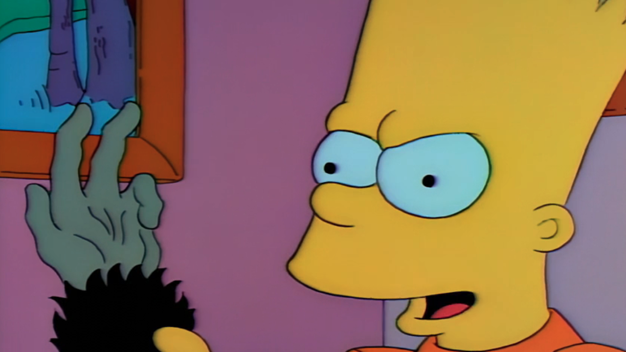 Bart mit Monkey Paw in der Folge „Treehouse of Horrors II“ der Simpsons