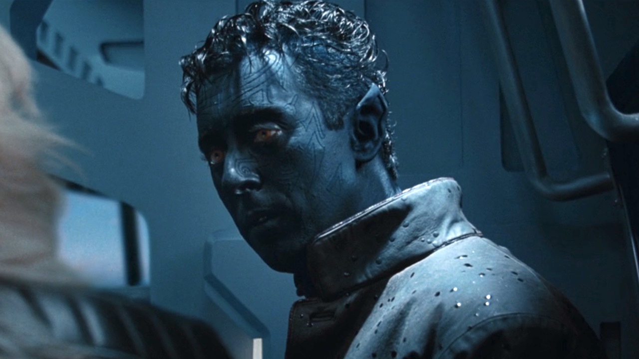 Alan Cumming spricht mit Storm als Nightcrawler in X-2
